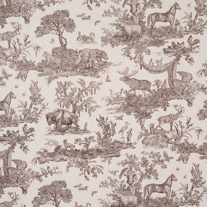 SCHUMACHER  A COUNTRY LIFE WESTERN TOILE PRINTS PRINTS SEPIA   - 182271