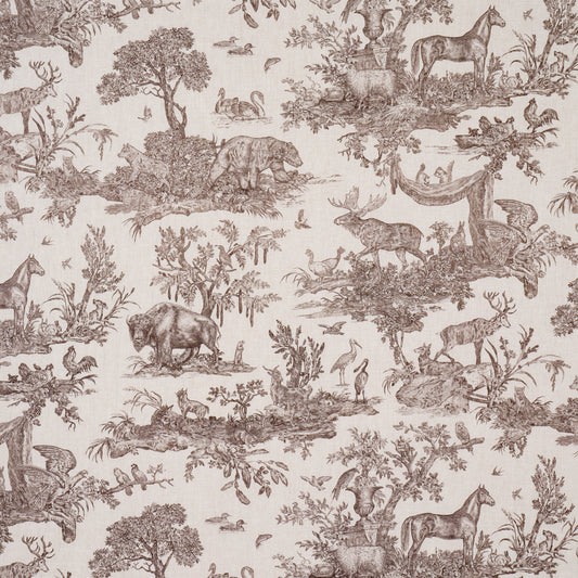 SCHUMACHER  A COUNTRY LIFE WESTERN TOILE PRINTS PRINTS SEPIA   - 182271