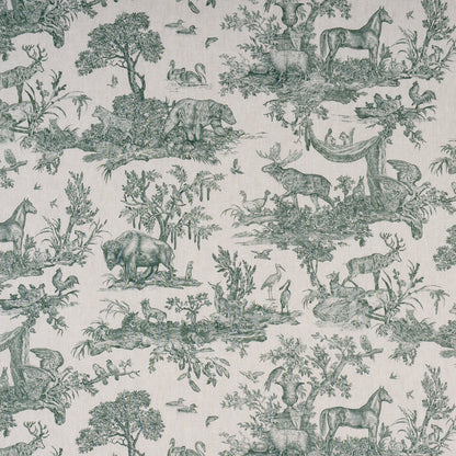 SCHUMACHER  A COUNTRY LIFE WESTERN TOILE PRINTS PRINTS FOREST   - 182272
