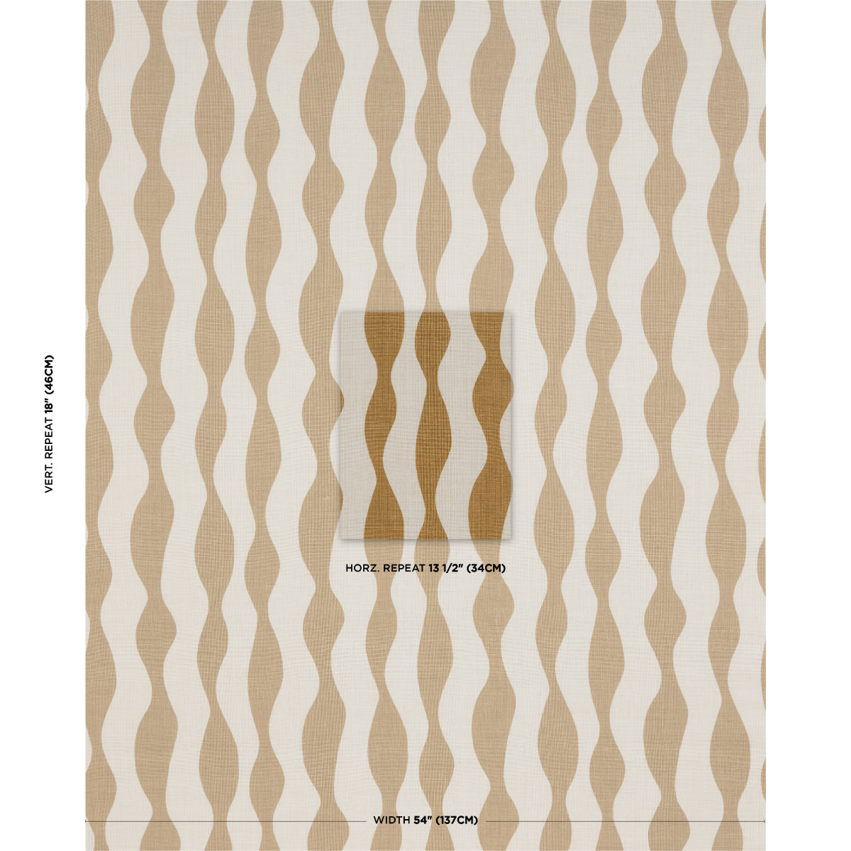 SCHUMACHER  MESA ELLSWORTH PRINTS PRINTS OCHRE   - 182311