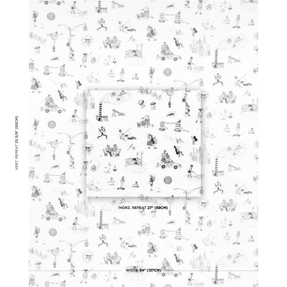 SCHUMACHER  THE NEW YORKER JOANA AVILLEZ'S STREET SCENES   Black & White   - 182331