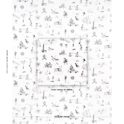 SCHUMACHER  THE NEW YORKER JOANA AVILLEZ'S STREET SCENES   Black & White   - 182331