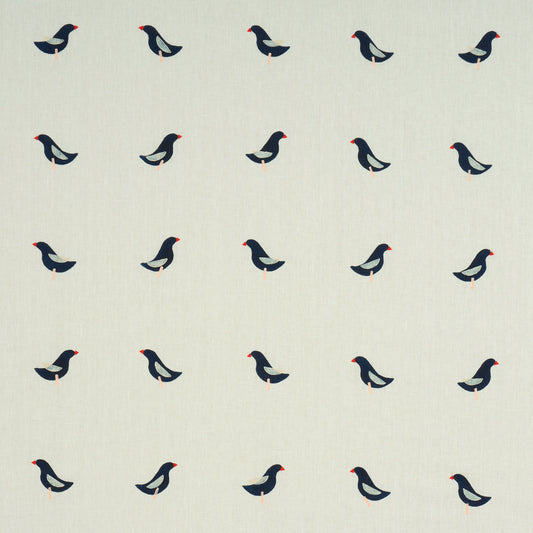 SCHUMACHER  CAROLINE Z HURLEY BIRDS HAND BLOCK PRINT PRINTS PRINTS BLACK ON NATURAL   - 182380