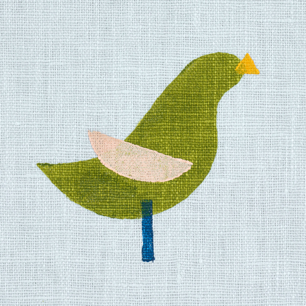 SCHUMACHER  CAROLINE Z HURLEY BIRDS HAND BLOCK PRINT PRINTS PRINTS GREEN ON SKY   - 182381