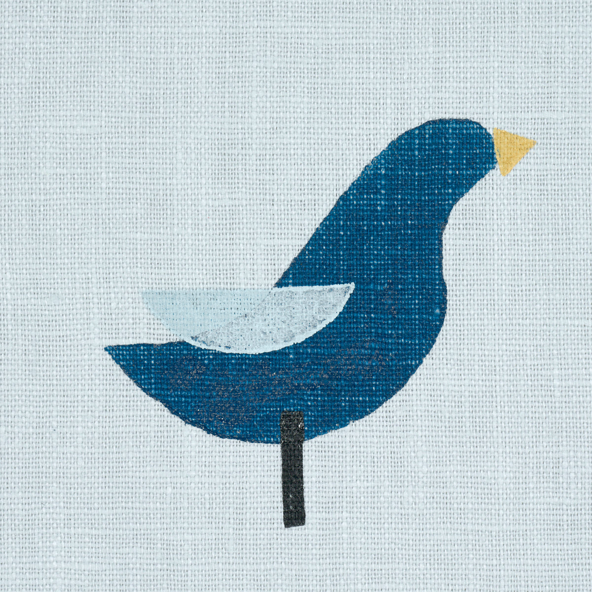 SCHUMACHER  CAROLINE Z HURLEY BIRDS HAND BLOCK PRINT PRINTS PRINTS NAVY ON SKY   - 182382