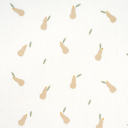 SCHUMACHER  CAROLINE Z HURLEY PEARS HAND BLOCK PRINT   Buff And Sage On White   - 182391