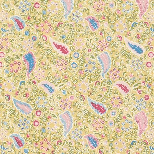 SCHUMACHER  ASHBURY PEGGY PAISLEY PRINTS PRINTS LEMONADE   - 182431