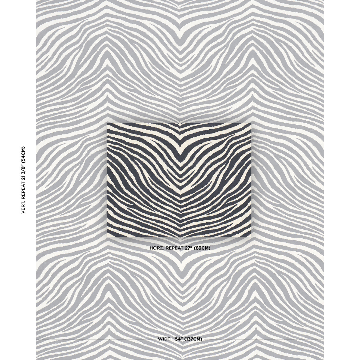 SCHUMACHER  CUT & PATTERNED VELVETS BLIXEN VELVET PRINTS PRINTS GRAPHITE   - 182440