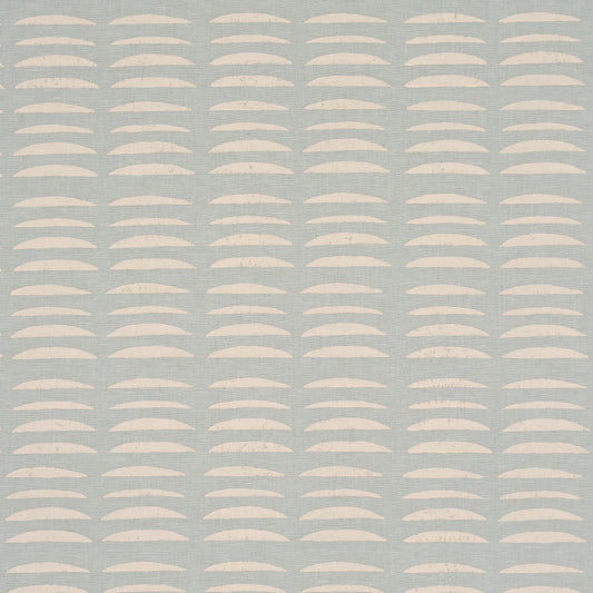 SCHUMACHER  HADIYA WILLIAMS PARABLE HAND BLOCK PRINTS PRINTS ICE   - 182470