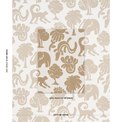 SCHUMACHER  CLOUD NINE CALL OF THE JUNGLE PRINTS PRINTS NEUTRAL   - 182491