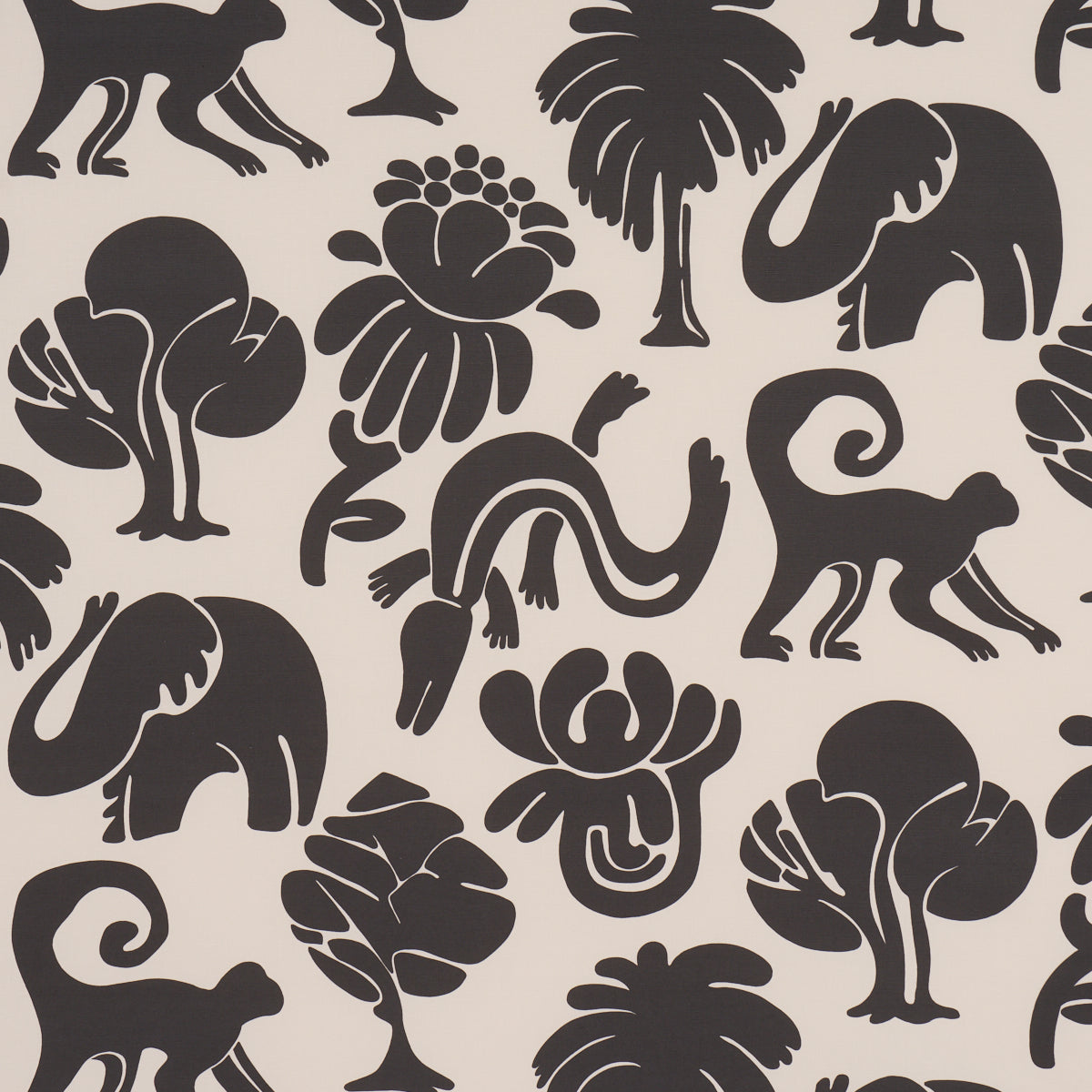 SCHUMACHER  CLOUD NINE CALL OF THE JUNGLE PRINTS PRINTS BLACK   - 182492
