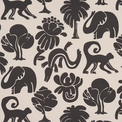 SCHUMACHER  CLOUD NINE CALL OF THE JUNGLE PRINTS PRINTS BLACK   - 182492