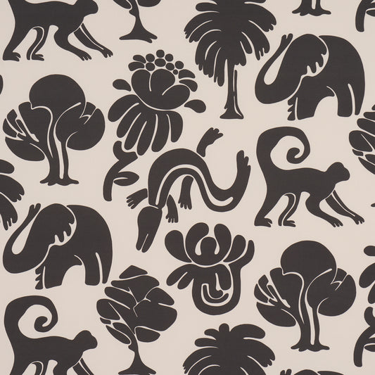 SCHUMACHER  CLOUD NINE CALL OF THE JUNGLE PRINTS PRINTS BLACK   - 182492
