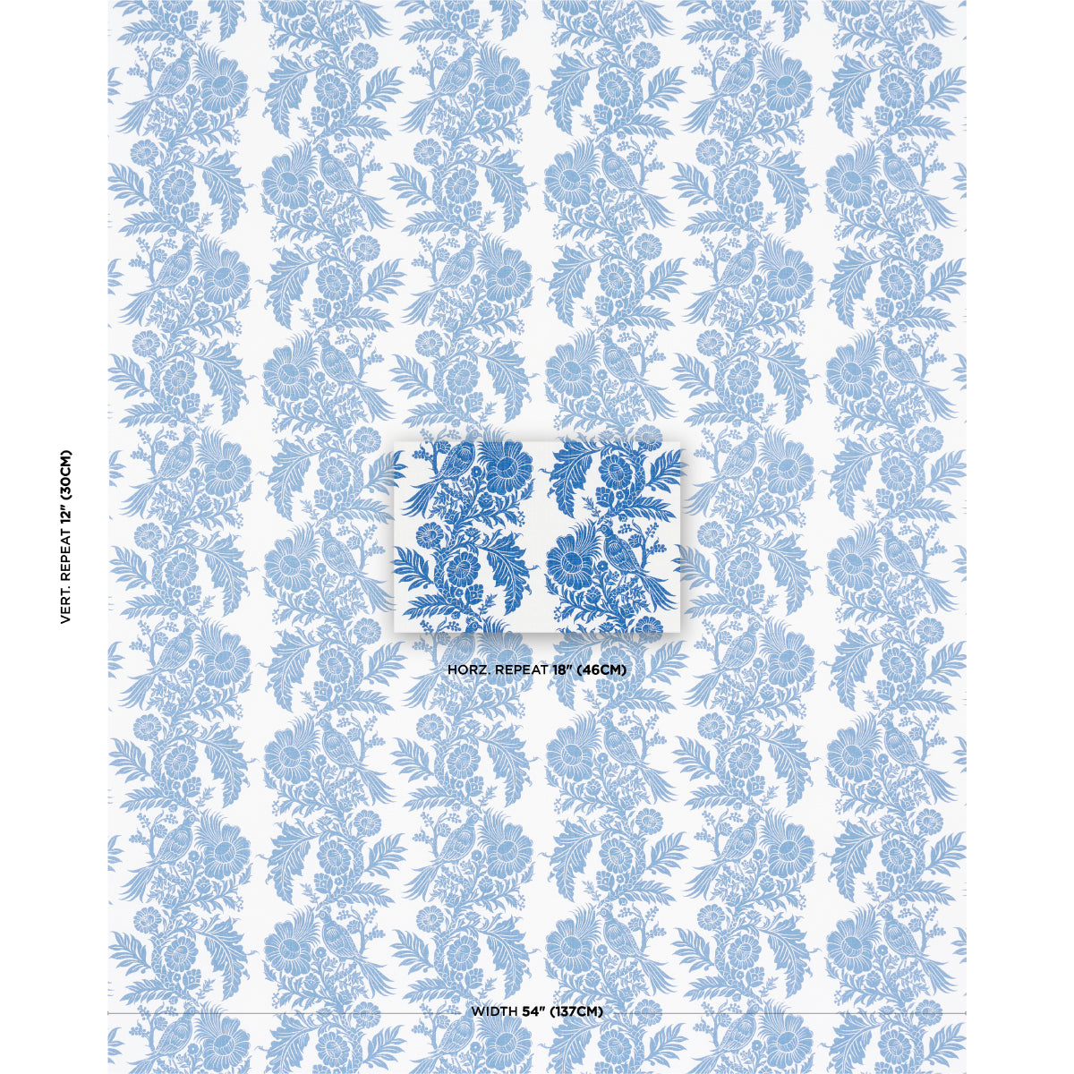 SCHUMACHER  MARIE-ANNE OUDEJANS RAVEN WOODS PRINTS PRINTS BLUE   - 182531