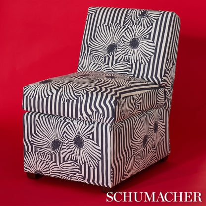 SCHUMACHER  SCHUMACHER ORIGINAL PRINTS CHANEY FLORAL   Carbon   - 182542