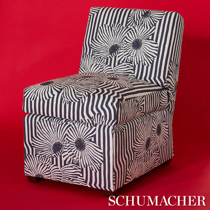 SCHUMACHER  SCHUMACHER ORIGINAL PRINTS CHANEY FLORAL   Carbon   - 182542