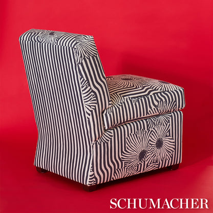 SCHUMACHER  SCHUMACHER ORIGINAL PRINTS CHANEY STRIPE   Carbon   - 182552