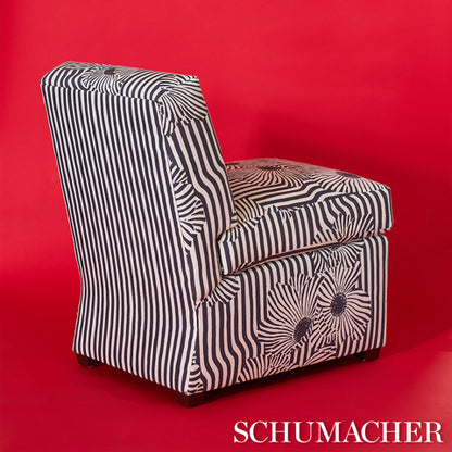 SCHUMACHER  SCHUMACHER ORIGINAL PRINTS CHANEY STRIPE   Carbon   - 182552