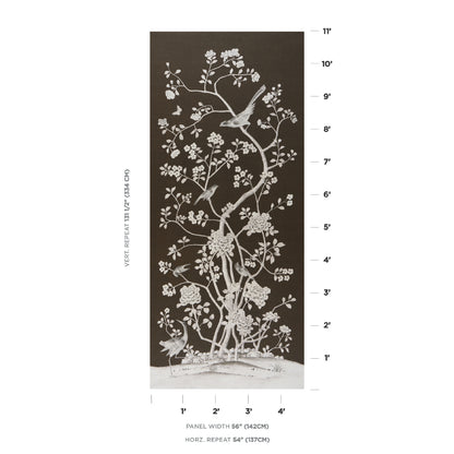 SCHUMACHER  MARY MCDONALD CHINOIS PALAIS PRINTS PRINTS CHOCOLATE   - 182560