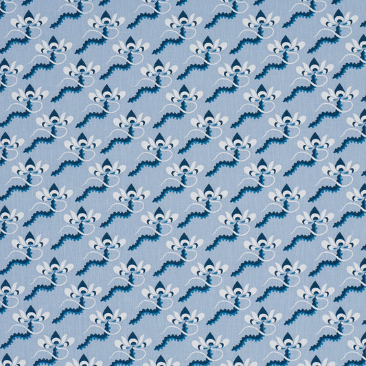 SCHUMACHER  LAURA GONZALEZ BOMBAY RAINBOW PRINTS PRINTS BLEU   - 182611