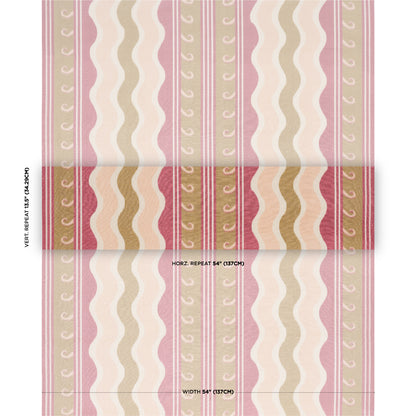 SCHUMACHER  LAURA GONZALEZ ROMAN REVERIE PRINTS PRINTS GOLD , ROSE   - 182631