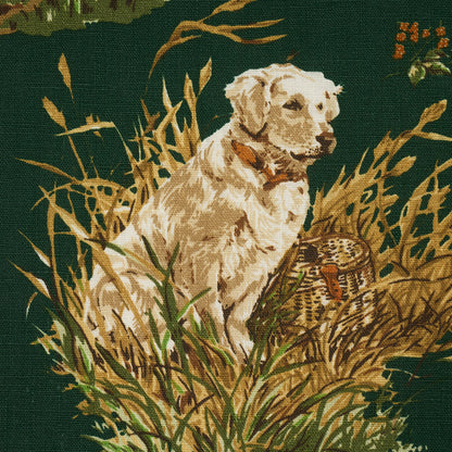 SCHUMACHER  A COUNTRY LIFE DOG & DUCK PRINTS PRINTS VERDANT   - 182662