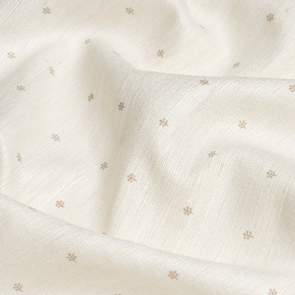 SCHUMACHER  SHEERS & CASEMENTS ENGELMANN SILK HAND PRINT   Fawn   - 182680