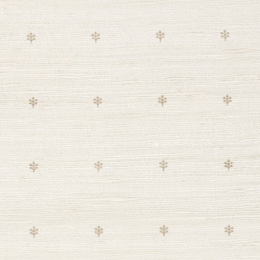 SCHUMACHER  SHEERS & CASEMENTS ENGELMANN SILK HAND PRINT   Fawn   - 182680