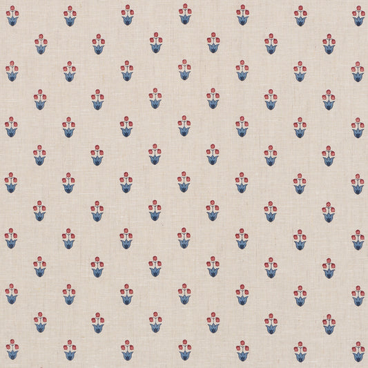 SCHUMACHER  PRAIRIE MOIRA HAND PRINT PRINTS PRINTS CERISE , INK   - 182720