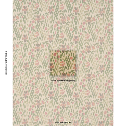 SCHUMACHER  ACQUERELLO LEONORA WARP PRINT   Jewel   - 182730
