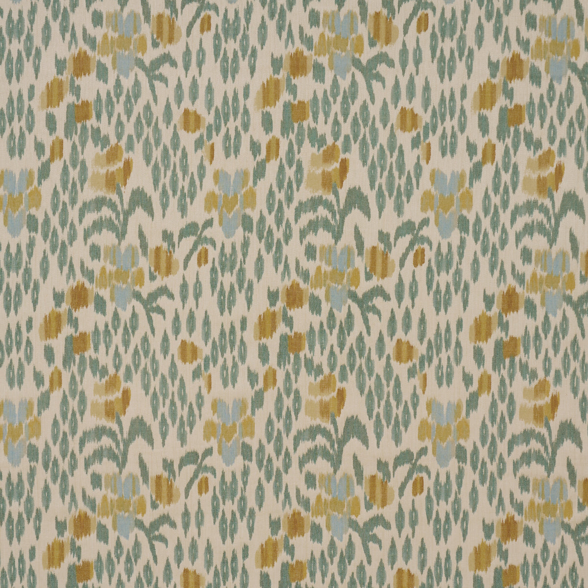 SCHUMACHER  ACQUERELLO LEONORA WARP PRINT   Citron   - 182731