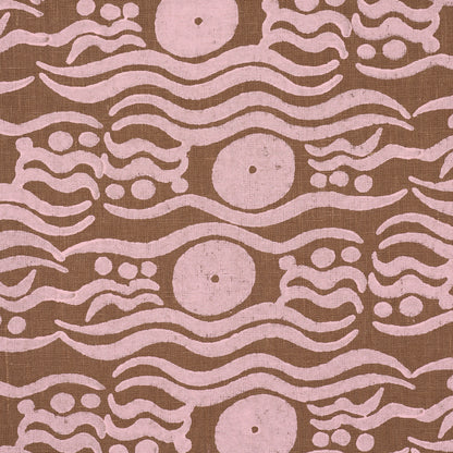 SCHUMACHER  DRUSUS TABOR BOSPHORUS HAND BLOCK   Brown & Pink   - 182742