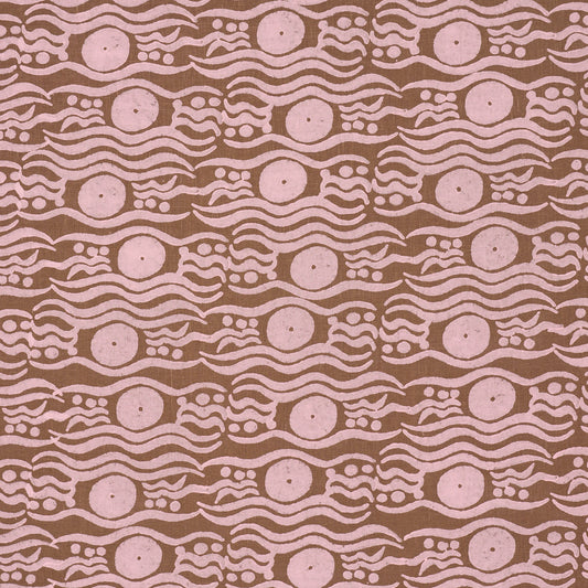 SCHUMACHER  DRUSUS TABOR BOSPHORUS HAND BLOCK   Brown & Pink   - 182742