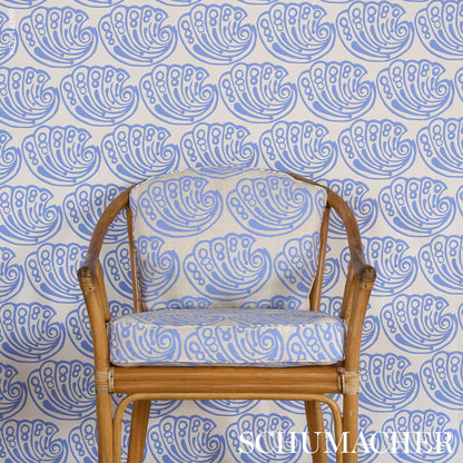 SCHUMACHER  DRUSUS TABOR RAMSGATE HAND BLOCK   French Blue   - 182750
