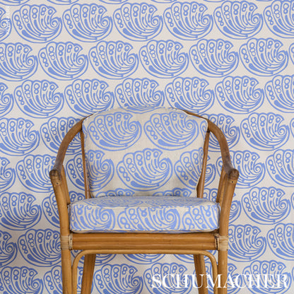 SCHUMACHER  DRUSUS TABOR RAMSGATE HAND BLOCK   French Blue   - 182750