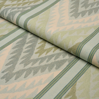 SCHUMACHER  TRUE STRIPES SHABBA WARP PRINT   Leaf   - 182770