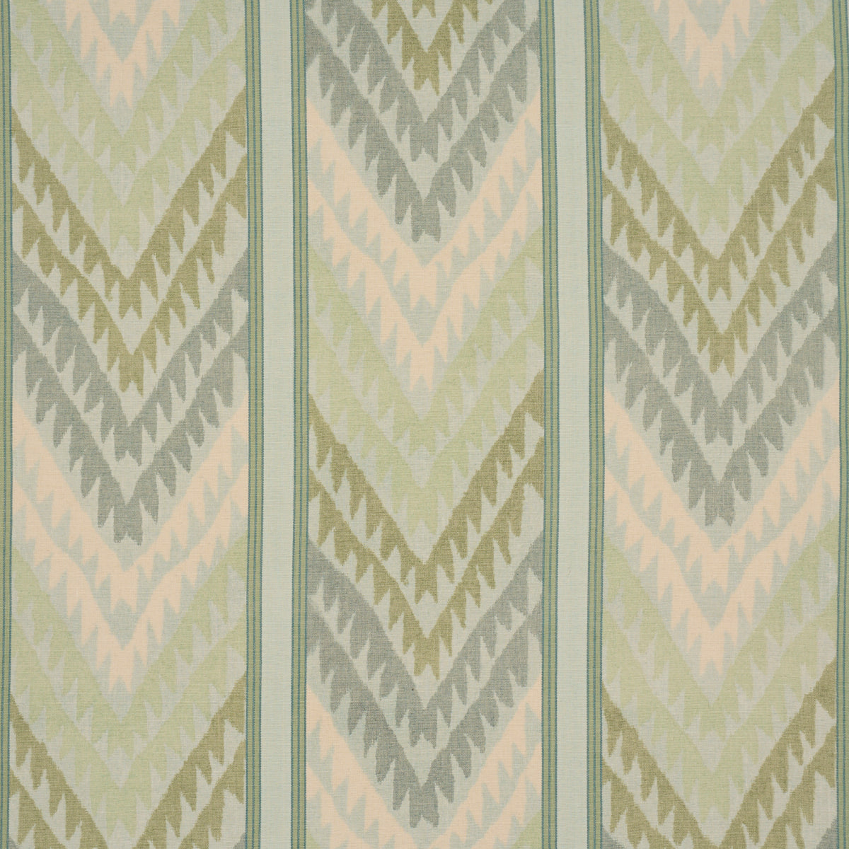 SCHUMACHER  TRUE STRIPES SHABBA WARP PRINT   Leaf   - 182770