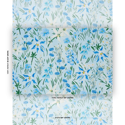 SCHUMACHER  PATRICK MELE OZ FLORAL   Sky   - 182851