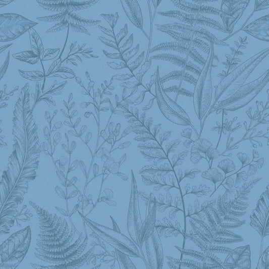Galerie Wallcoverings Into The Wild Botanical Galerie Wallcoverings  Blue   - 18563