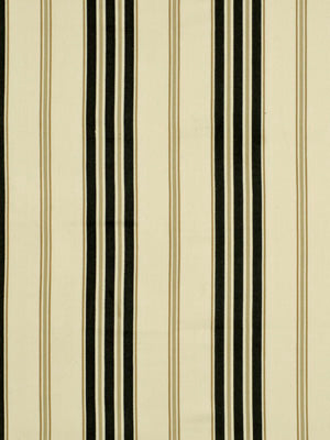 Beige wicker-style pattern with vertical black and gold stripes; suitable for multipurpose use.