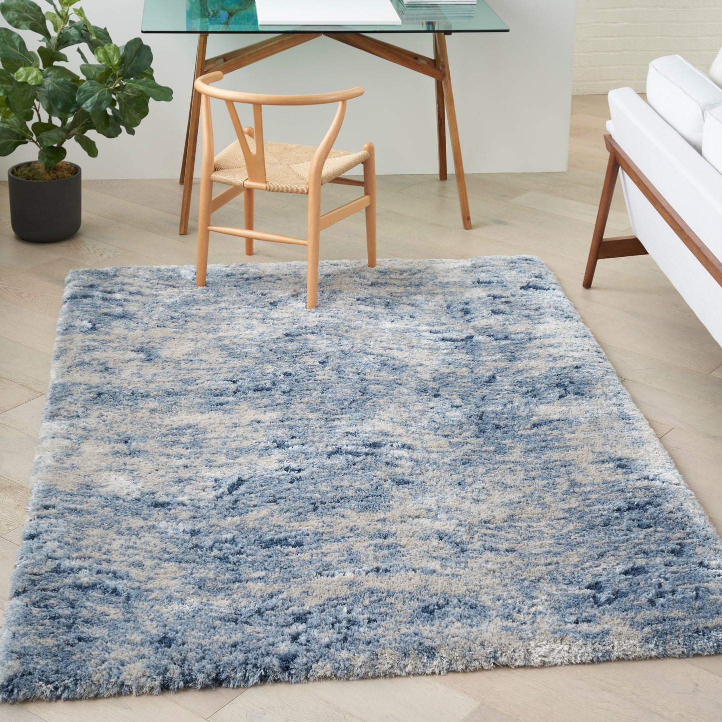 Nourison Rugs Nourison Home   Shag 4' X 6'    - 099446893369