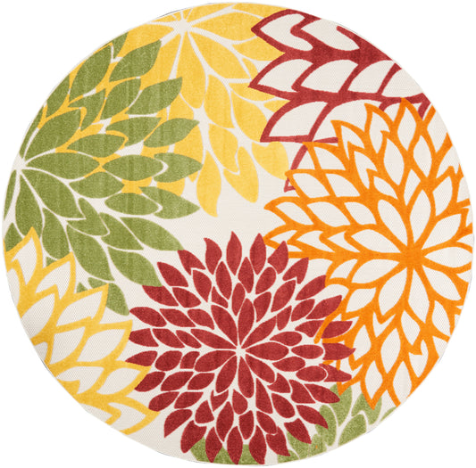 Nourison Rugs Nourison Home   Tropical 8' X Round    - 099446826978