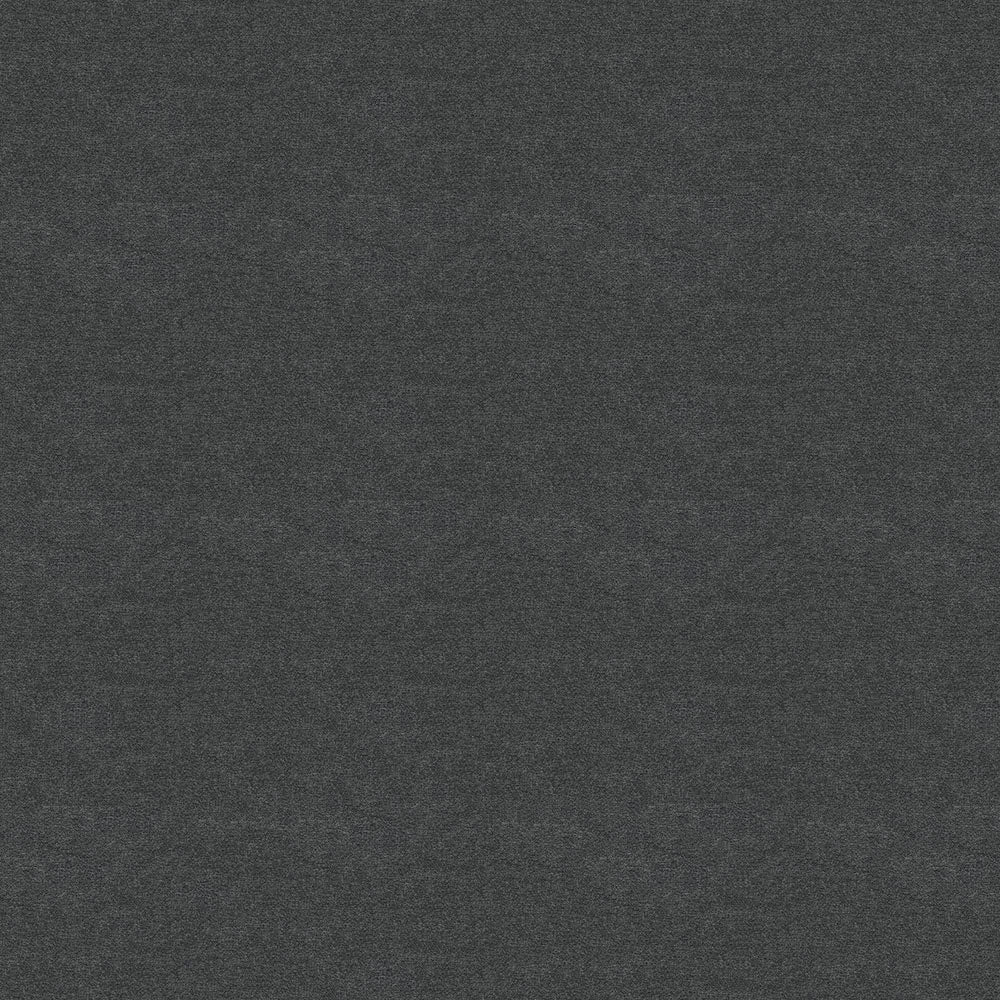 Close-up of charcoal gray heather knit fabric texture for apparel.