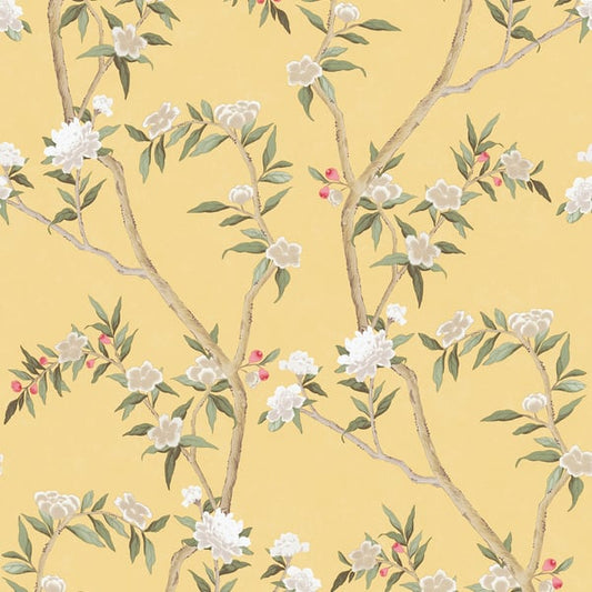 Galerie Wallcoverings Spring Blossom Chinoiserie Galerie Wallcoverings  Yellow   - 1900-3