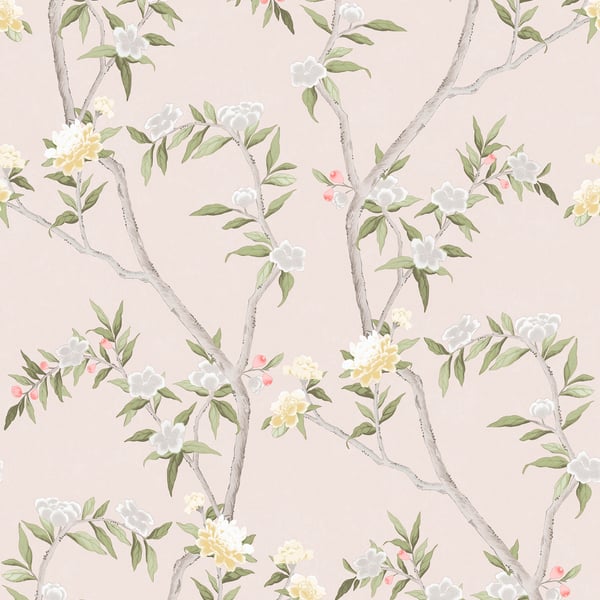 Galerie Wallcoverings Spring Blossom Chinoiserie Galerie Wallcoverings  Pink   - 1900-4