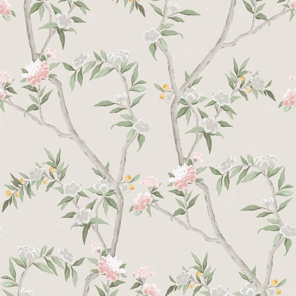 Galerie Wallcoverings Spring Blossom Chinoiserie Galerie Wallcoverings  Beige   - 1900-5