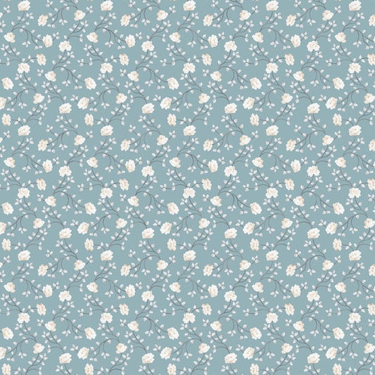 Galerie Wallcoverings Spring Blossom Petit Flowers Galerie Wallcoverings  Blue   - 1905-1