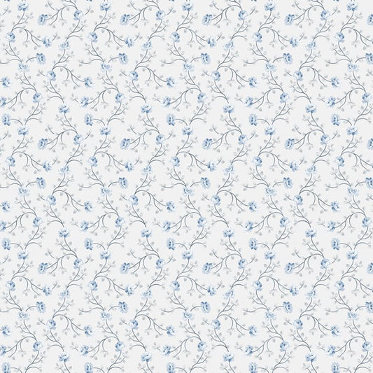 Galerie Wallcoverings Spring Blossom Petit Flowers Galerie Wallcoverings  Blue   - 1905-2
