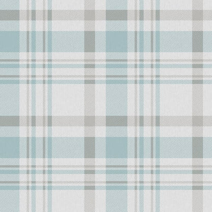 Galerie Wallcoverings Spring Blossom Plaid Galerie Wallcoverings  Blue   - 1906-1