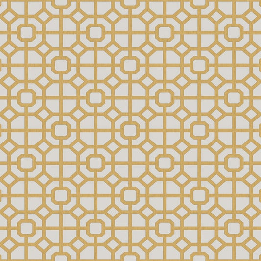Galerie Wallcoverings Spring Blossom Lattice Galerie Wallcoverings  Gold   - 1908-2